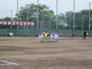 練習試合vs紅葉川