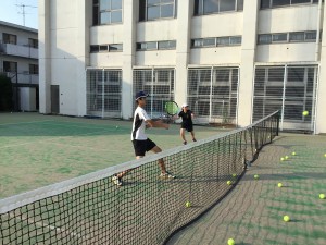 テニス練習風景 006
